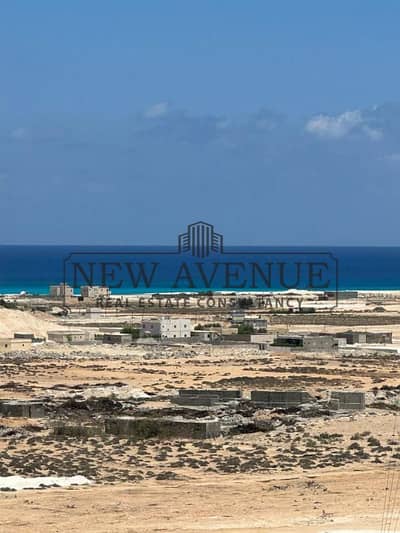 Delivered Ready to move Finished and Furnished Penthouse Chalet with All Appliances sea view in Seashell Sidi Abdelrahman developed by G Development