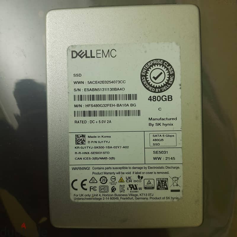 ssd dell 480g 1