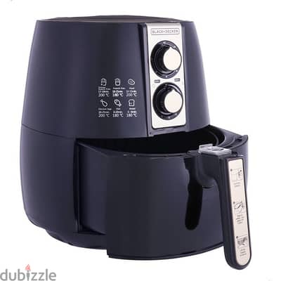 Air Fryer Black + Decker 4L - قلاية هوائية بلاك اند ديكر