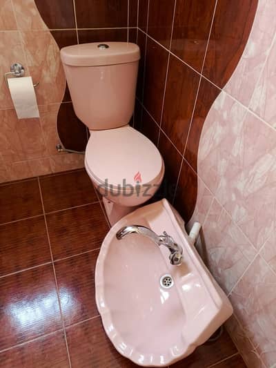 معدات صحيه مكونه من حوضين و طقم حمام بحاله جيده جنوب سيناء طور سيناء