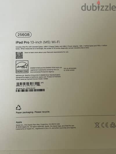 IPad Pro 13- inch (M5) Wi-Fi