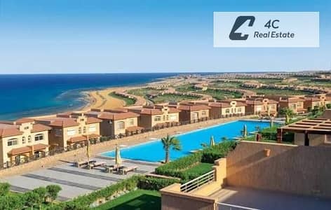 شاليه اقل سعر في الماركت 92 متر ريسيل 2 غرفة بمقدم واقساط جاهزه للمعاينه في اي وقت بجوار لافيستا دقائق من بورتو للبيع في Telal El Sokhna