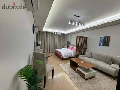 ستوديو مفروش للايجار فى زد ويست الشيخ زايد Furnished Studio For Rent - Zed West Compound El Sheikh Zayed