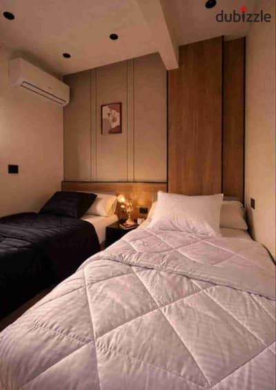 Hotel studio for sale in 6 October, neighborhood one, steps to Nawel El-Degwi University