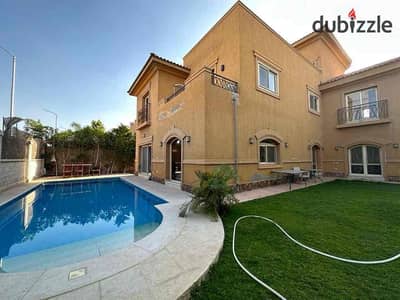 فيلا مفروشة للايجار حمام سباحة فى اكتوبر هيلز بجوار مول العرب Furnished Villa for rent - October Hills private Pool