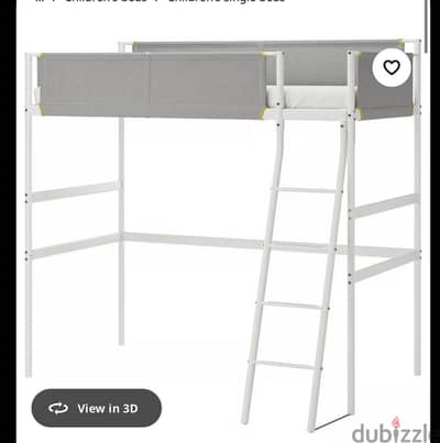Ikea bunk bed 90*200 used perfect condition Madinaty
