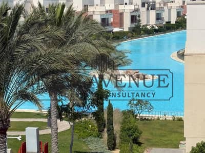دوبلكس ارضي استلام فوري بحري 100% مطل على اللاجون في مراسي بلانكا in marassi sidi abd el rahman الساحل الشمالي