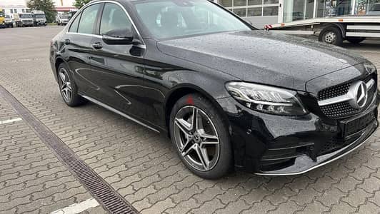 30K Mercedes C200 AMG Line 2021  - مرسيدس سي  200 فابريكة بالكامل