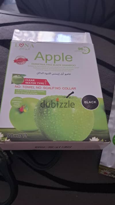 للبيع شامبو لصبغ الشعر لون اسود مستورد