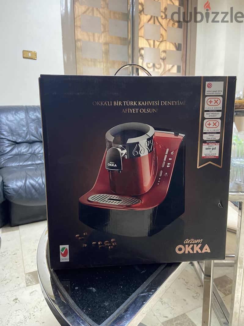 Okka coffee machine 1