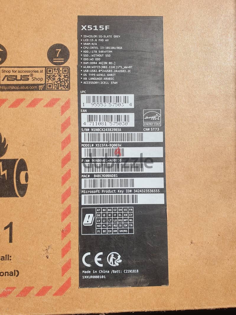 Asus vivobook 6