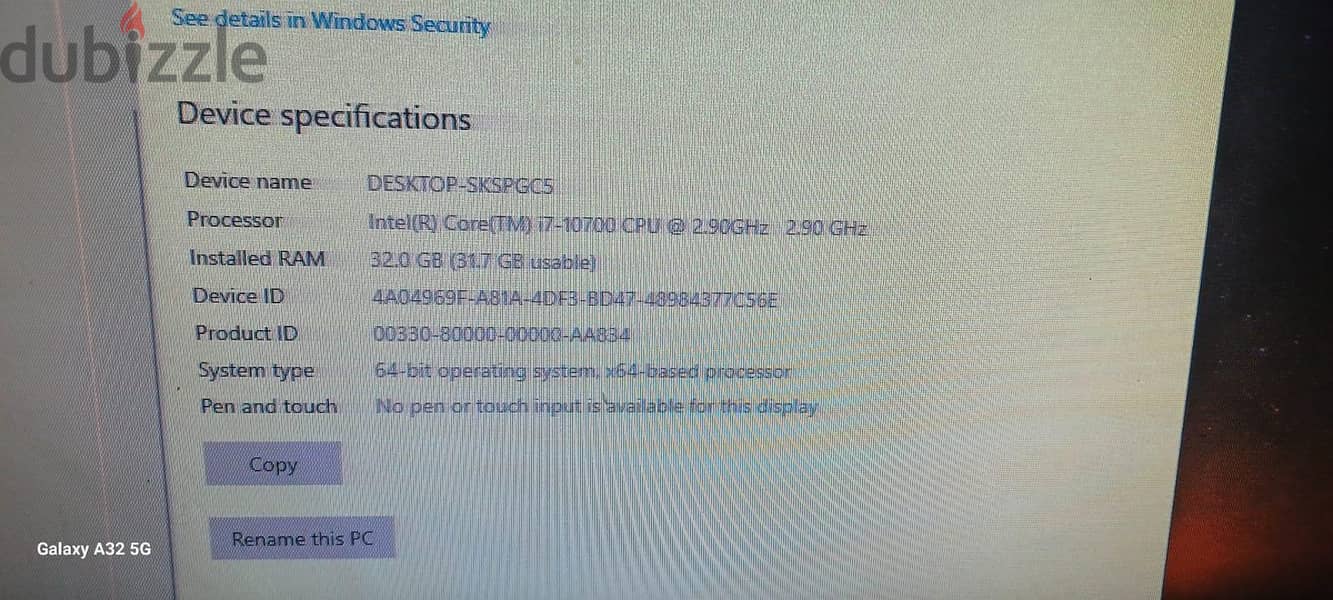 Dell Optiplex 7080 3