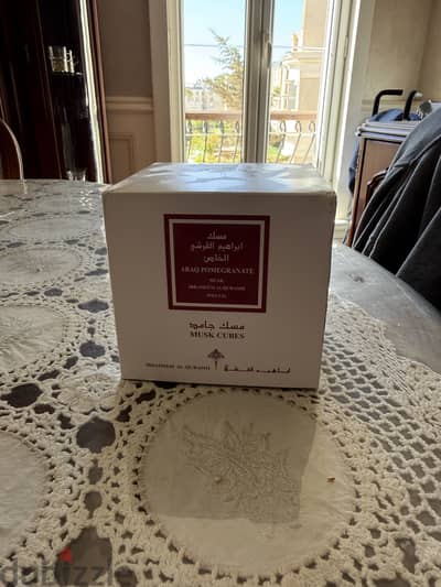 Ibrahim Alqurashi Abaq pomegranate musk cubes