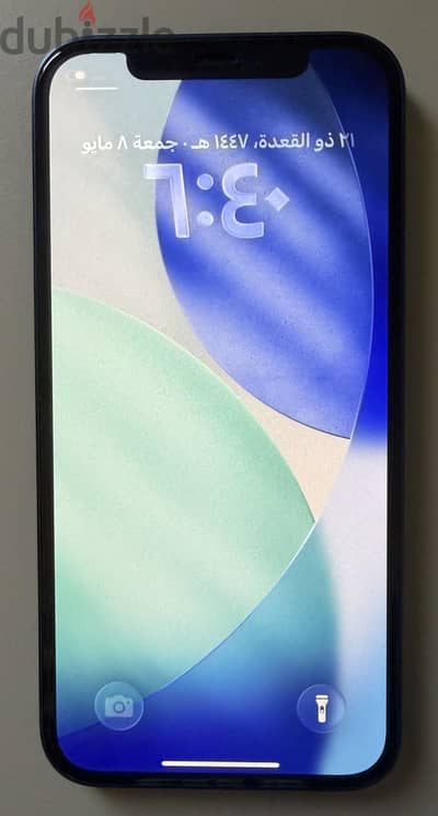 iPhone 12- 128GB - أزرق - بحالة ممتازة