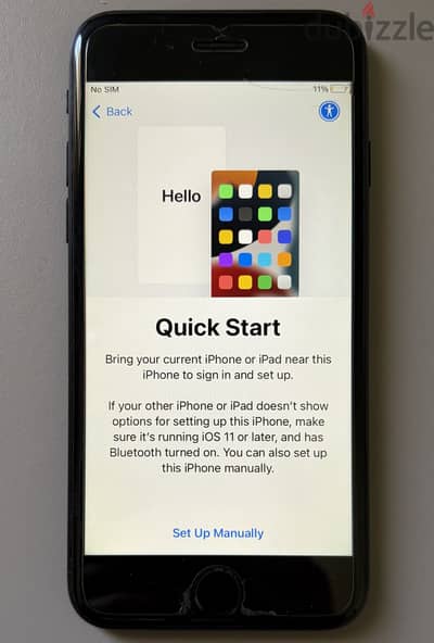 iPhone 7 - 128GB - بحالة ممتازة - أسود