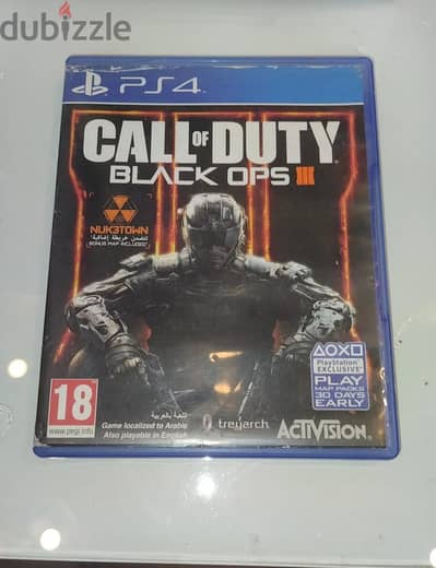 CALL OF DUTY BLACK OPS 3 PS4 USED