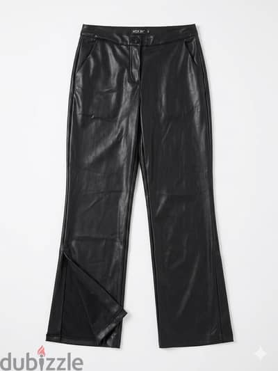 Leather pants flare