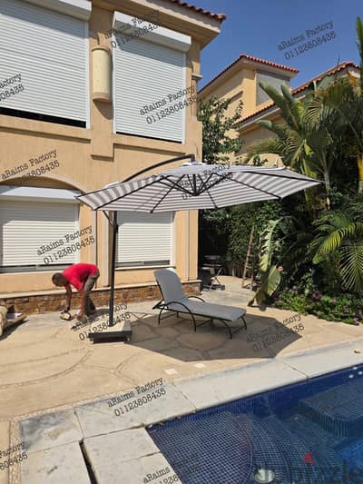 شمسيات كانتليفر  cantilever umbrella