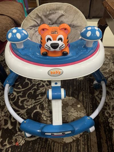 مشاية أطفال ماركة  baby  walker عجل rubber