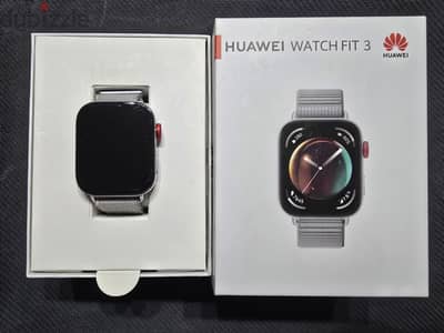 Huawei Watch Fit 3 - Good Condition - Original Charger Included