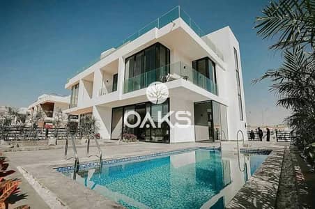 A fully finished, detached villa for sale in Zomra Compound, in the heart of New Cairo's Fifth Settlement, Wall by wall with ceremonies near Golden Sq