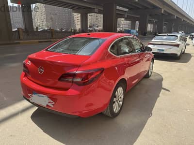 2016 opel astra red automatic