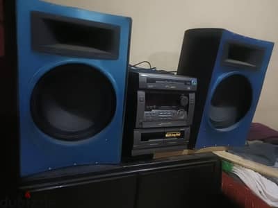 سامسونج صب ومسرح سماعات ١٢ بوصه 9500w فلاشه وبلوتس وراديو بالكرتونه