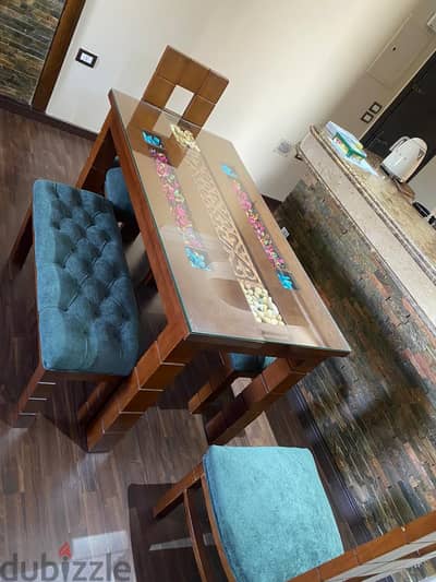 Dining table for sale-سفرة للبيع