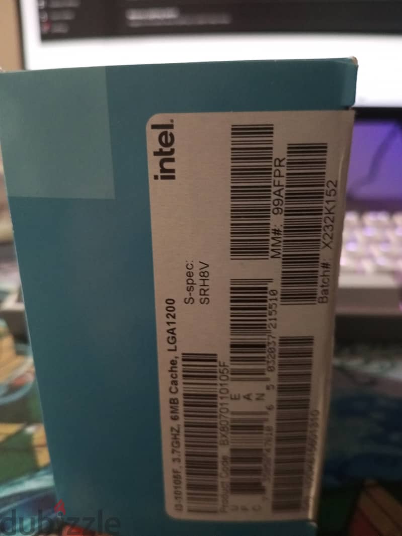I3 - 10105F Box , New - Sealed 3