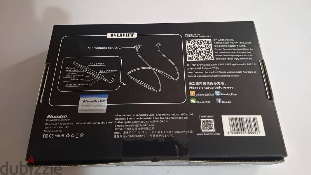 Bluedio Bluetooth wireless earphones-like new 2