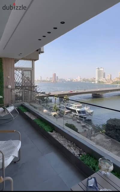  Furnished Apartment for Rent Near Four Seasons | Direct Nile View & Hotel Services