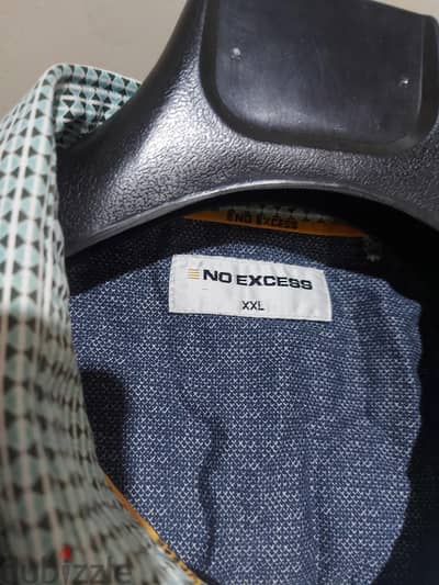 قميص رجالى مستورد أورجينال مقاس xxl ماركة NO EXCE B XXLبحالة الجد قميص رجالى مستورد أورجينال مقاس xxl ماركة NO EXCE B XXLبحالة الجد