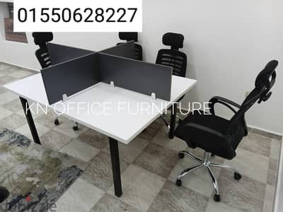 ورك استيشن -بارتيشن-workstation-partition-خشب mdfاسبانى KN اثاث مكتبي