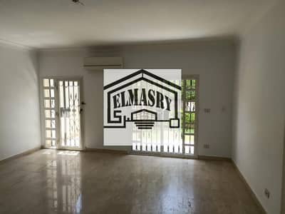 فيلا رباعيه للإيجار القانون تاون هاوس Town house في اميز موقع   بالرحاب 1 التجمع الأول   Rehab city New Cairo نموذج A