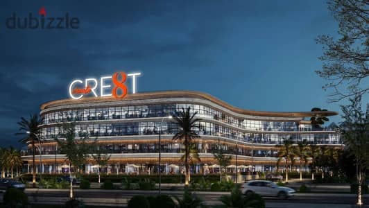 عيادة للبيع في CRE8T MALL في قلب حدائق اكتوبر بسعر لقطه اقل مقدم واطول فتره سداد تصل ل 10سنوات October Gardens