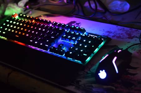 SteelSeries Apex 7 keyboard, Rival 600 mouse