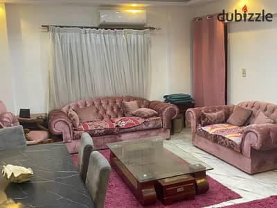 شقة للبيع المفروش ف الرحاب تشطيب الترا سوبر لوكس 90م