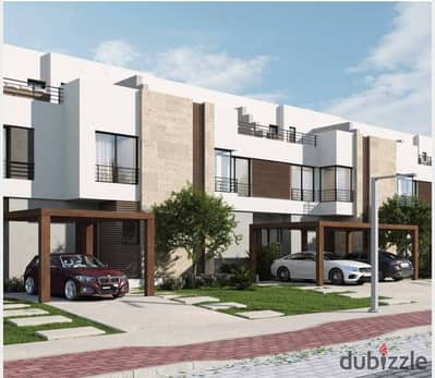 تاون هاوس للبيع في بالم هيلز الإسكندرية | 194م | 3 غرف | تقسيط 8 سنوات