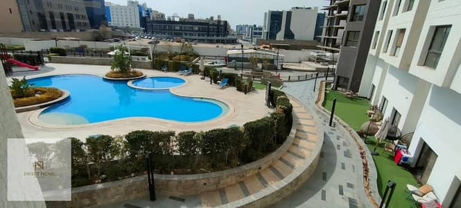استوديو فندقي فاخر للإيجار بحديقة خاصة Porto New Cairo