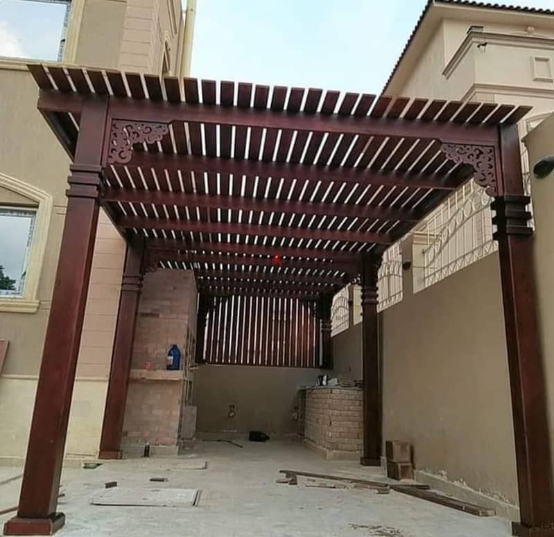 برجوله برجولات  من الخشب السويدي - خصم 30% على سعر المتر لفترة محدود 2