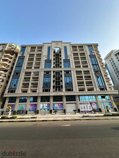شقة للبيع في Crystal Towers Smouha — استلام فوري بإطلالة مميزة ودبل فيو