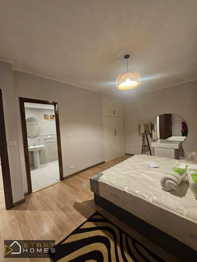 For lovers of distinction and refined taste, an furnished apartment for rent in Al Rehab next to Avenue Mall
