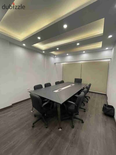 Furnished office 650m administrative license for rent on the Nile in Al Agouza