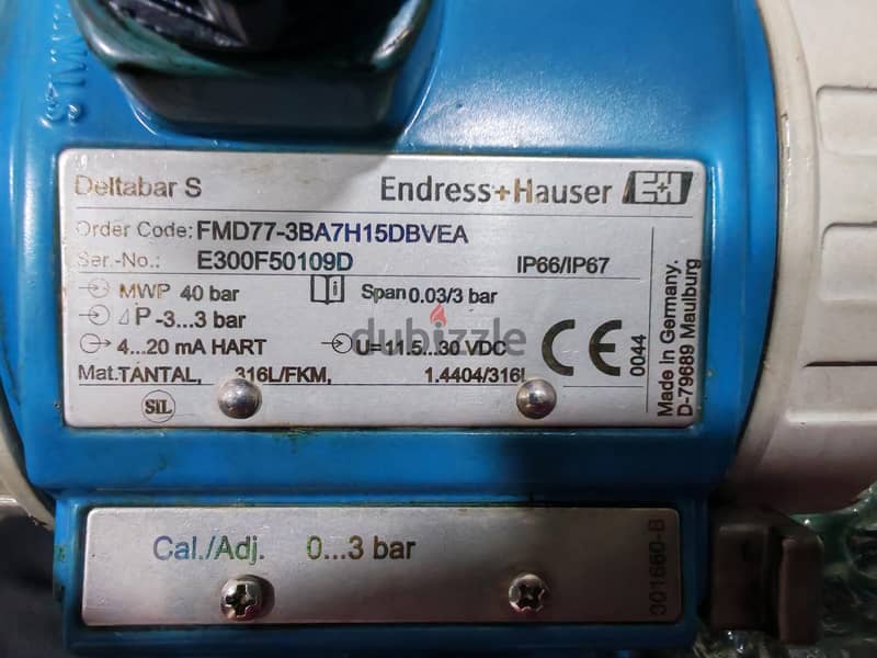 Flowmeter vortex & Pressure transmitter 11