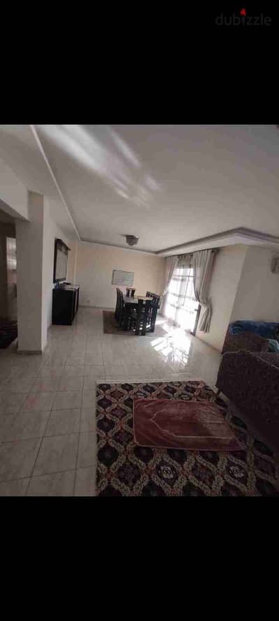 For rent in Al-Rehab city for those who love spacious areas, an apartment of 196 square meters with 4 rooms
