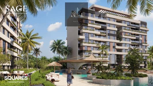 Apartment for Sale with Open View of the Swimming Pool in the Best Location in R8.