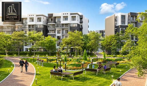 Apartments for sale in Madinaty B14. Area: 94m² + 52m² private garden. Book now for February 2024 at a special price.