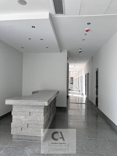 administrative office for rent  96sqm  fully finished with air conditioning – on Mohamed Naguib Axis, prime   location near Waterway – Fifth Settlem