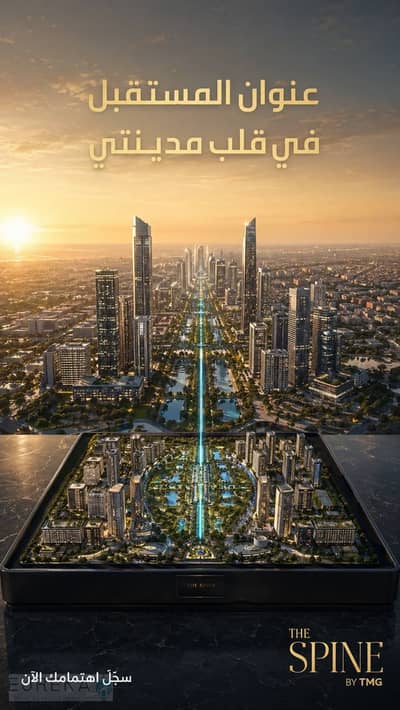 شقة بثلاث غرف نوم في مدينة سباين، وهي مدينة عصرية متطورة تقنياً، مصممة لتواكب نمط الحياة الأمثل. فرصة استثمارية حقيقية في منطقة سريعة النمو.