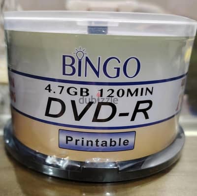 علبة اسطوانات DVD-R جديدة 4.7GB